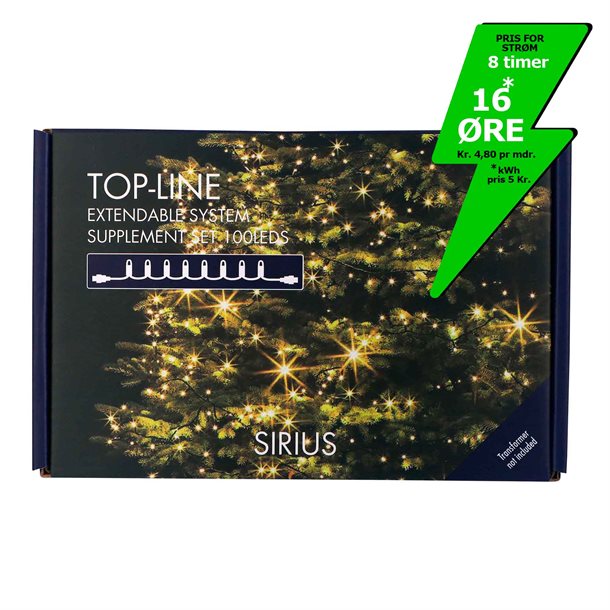 Sirius Top-Line supplerings sæt 100 LED 10 meter 50115